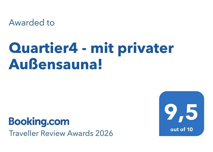 アパート Quartier4 - Mit Privater Aussensauna! *